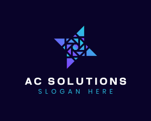 Geometric Company Business Startup logo design