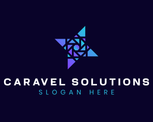 Geometric Company Business Startup logo design