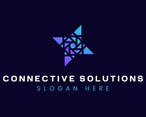 Geometric Company Business Startup logo design