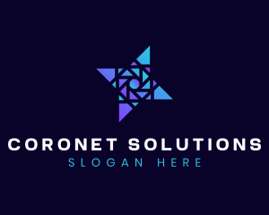 Geometric Company Business Startup logo design