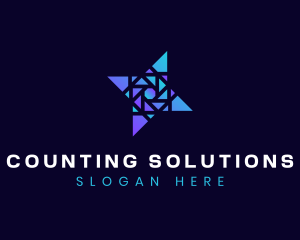 Geometric Company Business Startup logo design