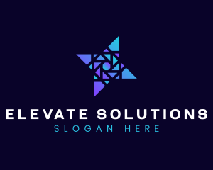 Geometric Company Business Startup logo design