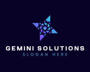 Geometric Company Business Startup logo design