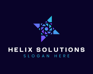 Geometric Company Business Startup logo design