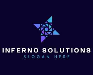 Geometric Company Business Startup logo design