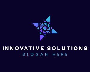 Geometric Company Business Startup logo design