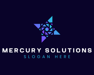 Geometric Company Business Startup logo design