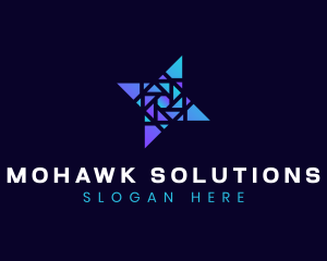 Geometric Company Business Startup logo design