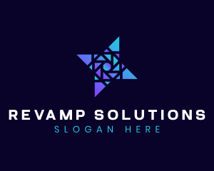 Geometric Company Business Startup logo design