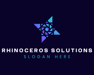 Geometric Company Business Startup logo design