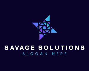 Geometric Company Business Startup logo design