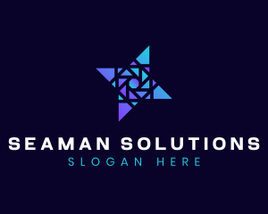 Geometric Company Business Startup logo design