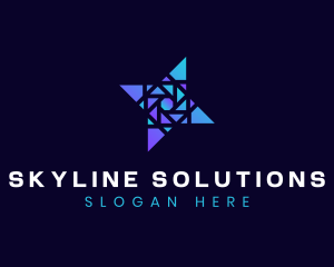 Geometric Company Business Startup logo design