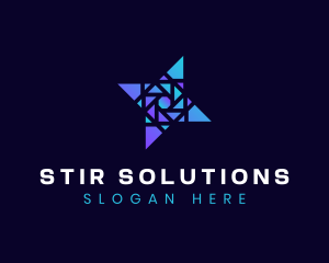 Geometric Company Business Startup logo design