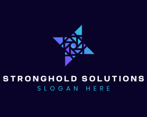 Geometric Company Business Startup logo design