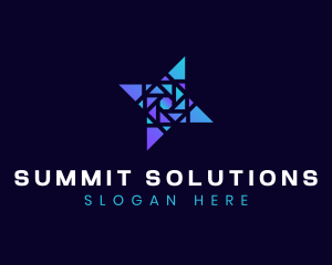 Geometric Company Business Startup logo design