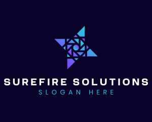 Geometric Company Business Startup logo design