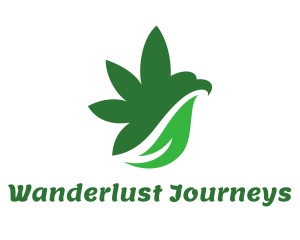 Cannabis Bird Wing Logo