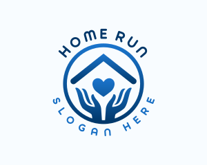 Home Heart Charity logo design