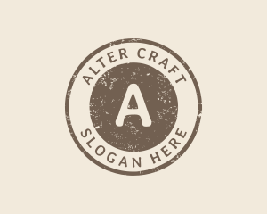 Rustic Hipster Antique logo design