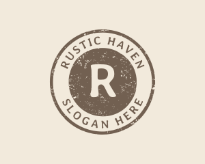 Rustic Hipster Antique logo design