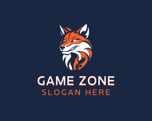 Angry Gaming Fox logo design