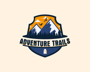 Outdoor Forest Mountain logo design