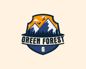 Outdoor Forest Mountain logo design