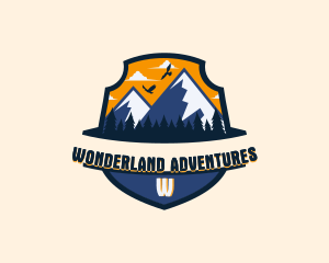 Outdoor Forest Mountain logo design