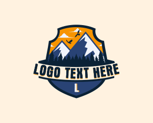 Mountain - Outdoor Forest Mountain logo design
