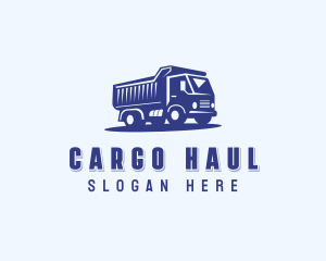 Dump Truck Contractor logo design