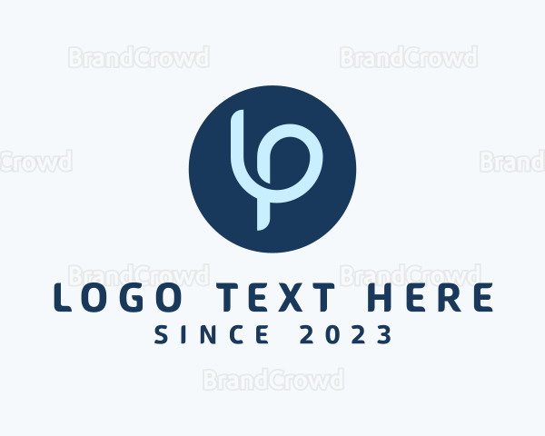 Simple Modern Loop Business Logo