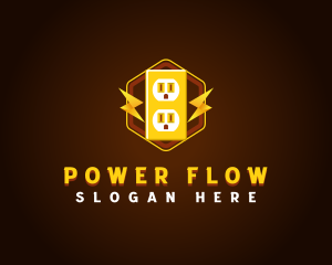 Electrical Power Outlet logo design