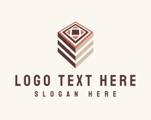 Home Depot - Interior Tile Flooring logo design