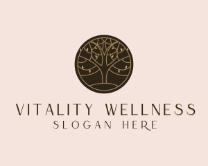 Nature Tree Wellness logo design