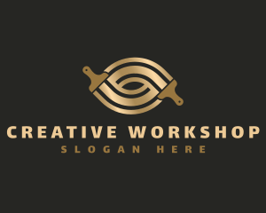 Workshop - Paint Brush Workshop logo design