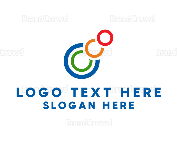 Playful Colored Business Logo