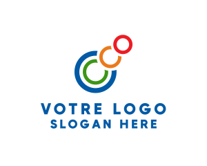 Construction - Playful Colored Business logo design