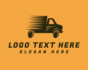 Express - Fast Truck Logistics logo design