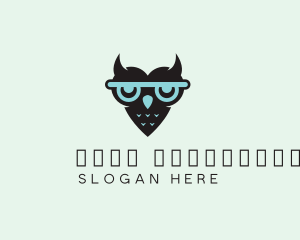 Owl - Smart Owl Glasses logo design