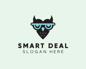 Smart Owl Glasses logo design