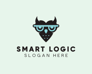 Smart Owl Glasses logo design