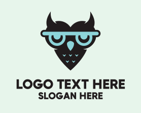 Smart - Smart Owl Glasses logo design
