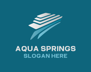 Aqua Marine Yacht logo design