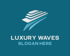 Aqua Marine Yacht logo design