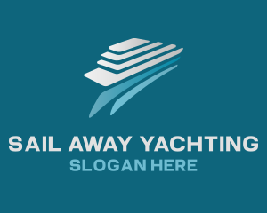 Aqua Marine Yacht logo design