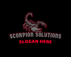 Scorpion Creature Gaming logo design