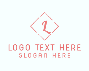 Friendly - Lettermark Stamp logo design