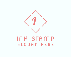 Watercolor Business Stamp logo design