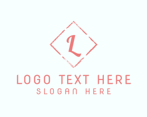 Monogram - Fashion Business Stamp logo design